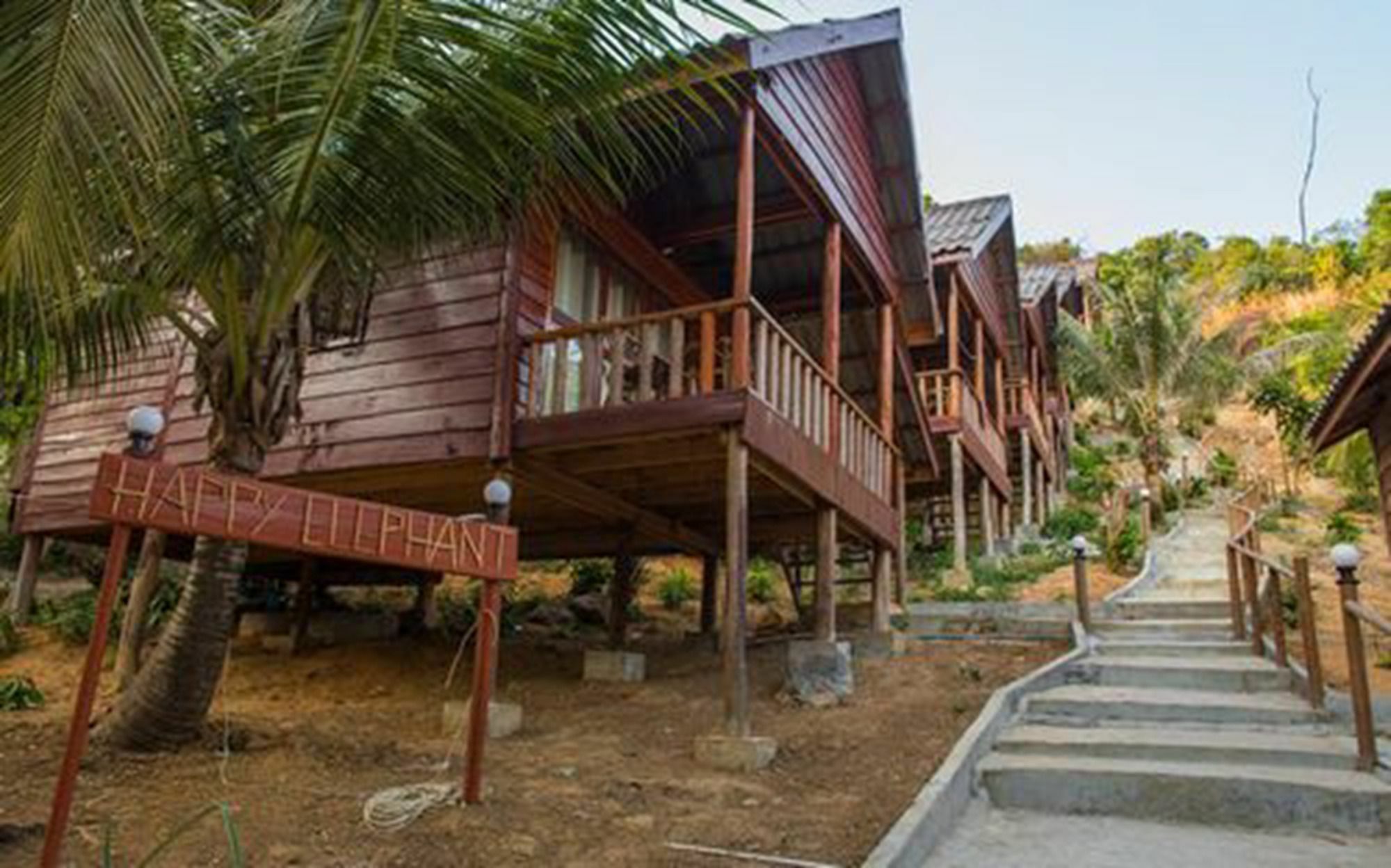 Happy Elephant Bungalows Kaoh Touch Exteriör bild